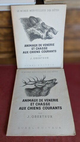 Animaux de v&eacute;nerie et chasse aux chiens courants